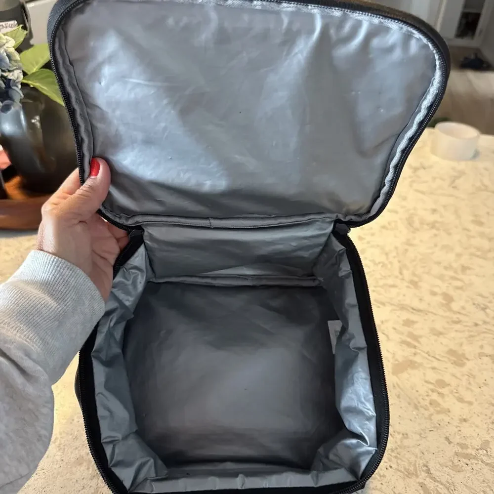 Fortnite Lunch Box. Dance. Insulated. Zip Around. Colorful. Black